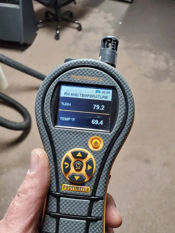 Moisture meter humidity assessment for Fire & Smoke Damage Restoration in Winnetka